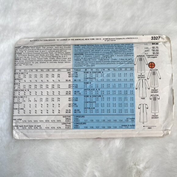 2 Butterick Jean Nidetch for Claudia Cooper Sewing Patterns - Picture 5 of 5